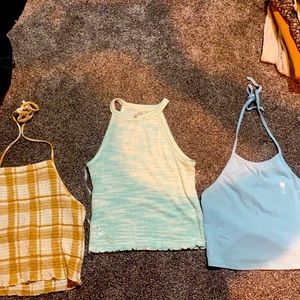 Crop tops all 3 sold together
